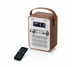 [BA-C7] 블루투스4.0 / FM 라디오 / 알람 시계 / 캘린더 / LCD Display / Woden Cabinet / 핸즈프리 / 대용량 배터리 / TF, USB 재생 포트 / AUX 포트 / 리튬배터리 내장